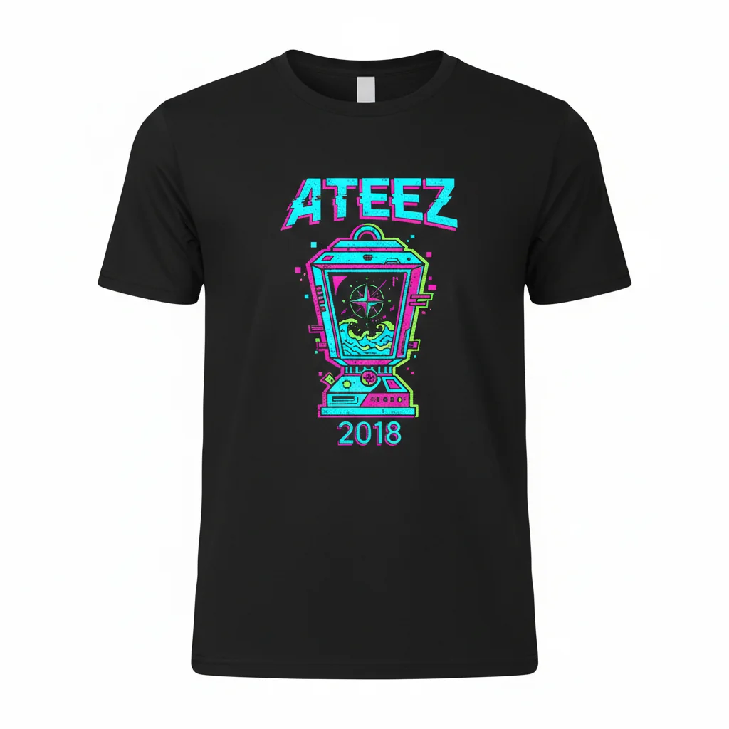 Ateez Cromer Design Essential T-Shirt – K-Pop Fan Apparel