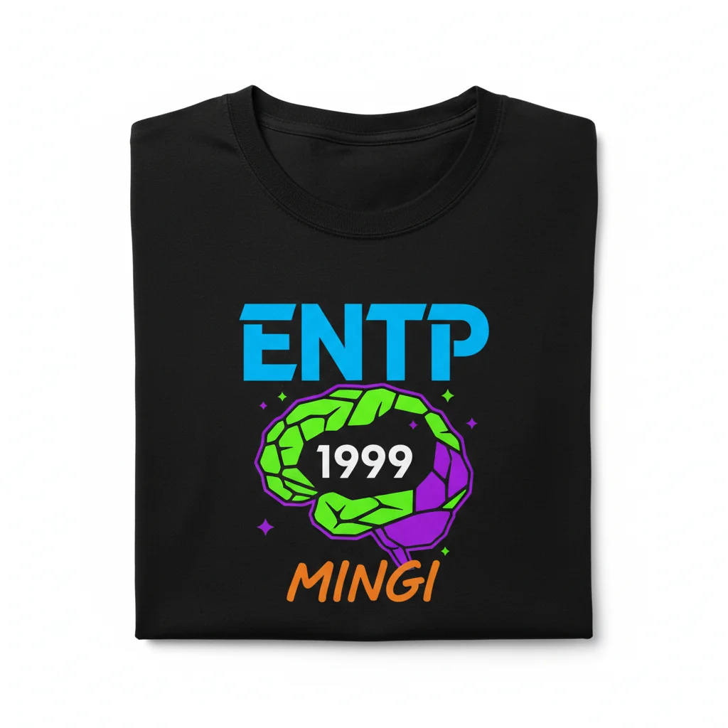 ATEEZ Mingi 'Innovator' MBTI Art Tee | Original K-Pop Inspired Apparel