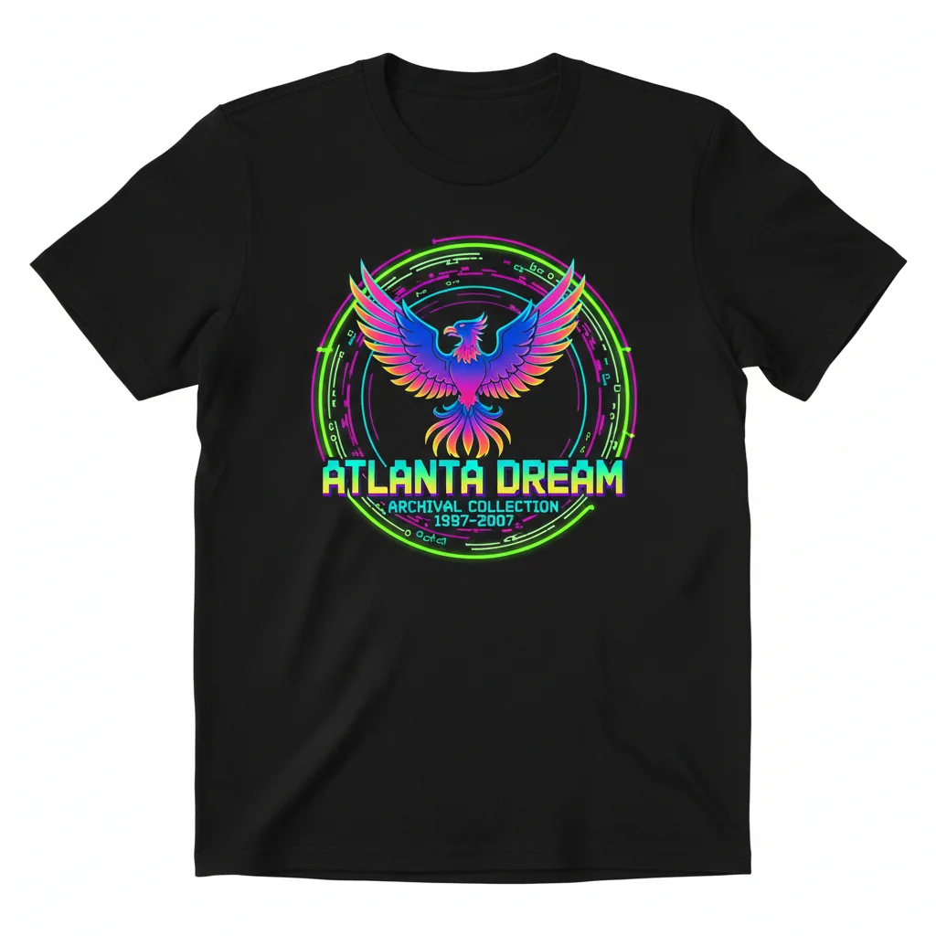 Atlanta Dream Archives T-Shirt | Vintage WNBA Apparel