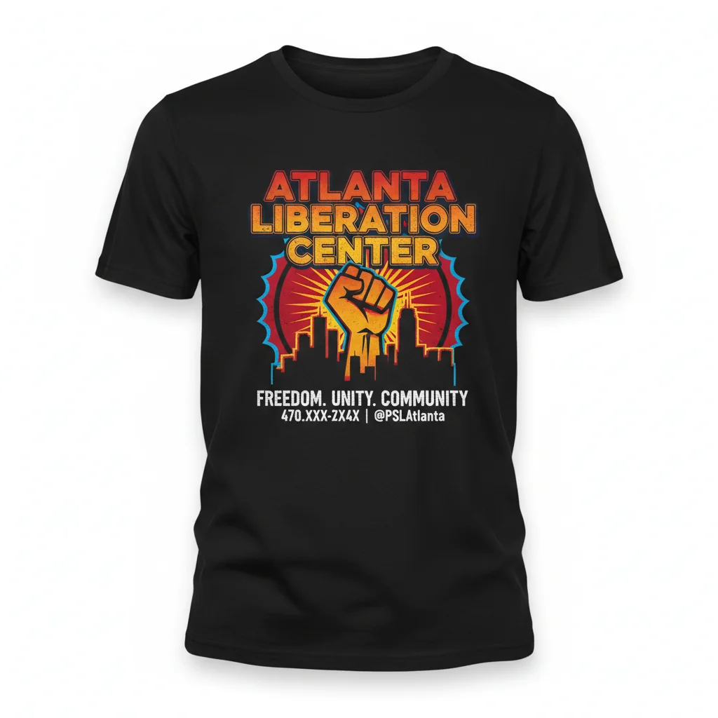 Atlanta Liberation Center Logo Essential T-Shirt: Lasting Comfort & Vibrant Color