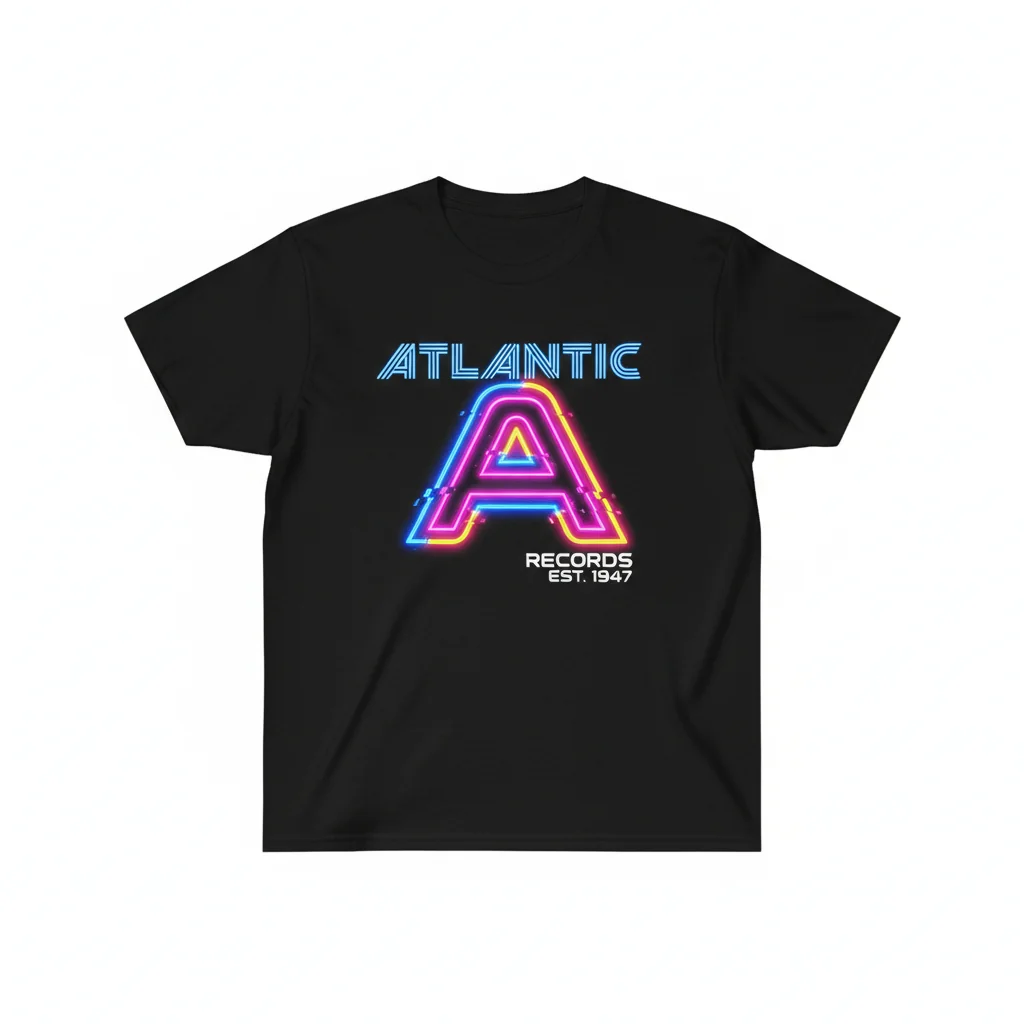 ATLANTIC Records '80s Logo Tee: Street-Ready Vibe