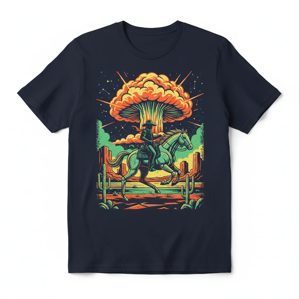Atomic Cowboy: Embrace Your Inner Wanderer Tee