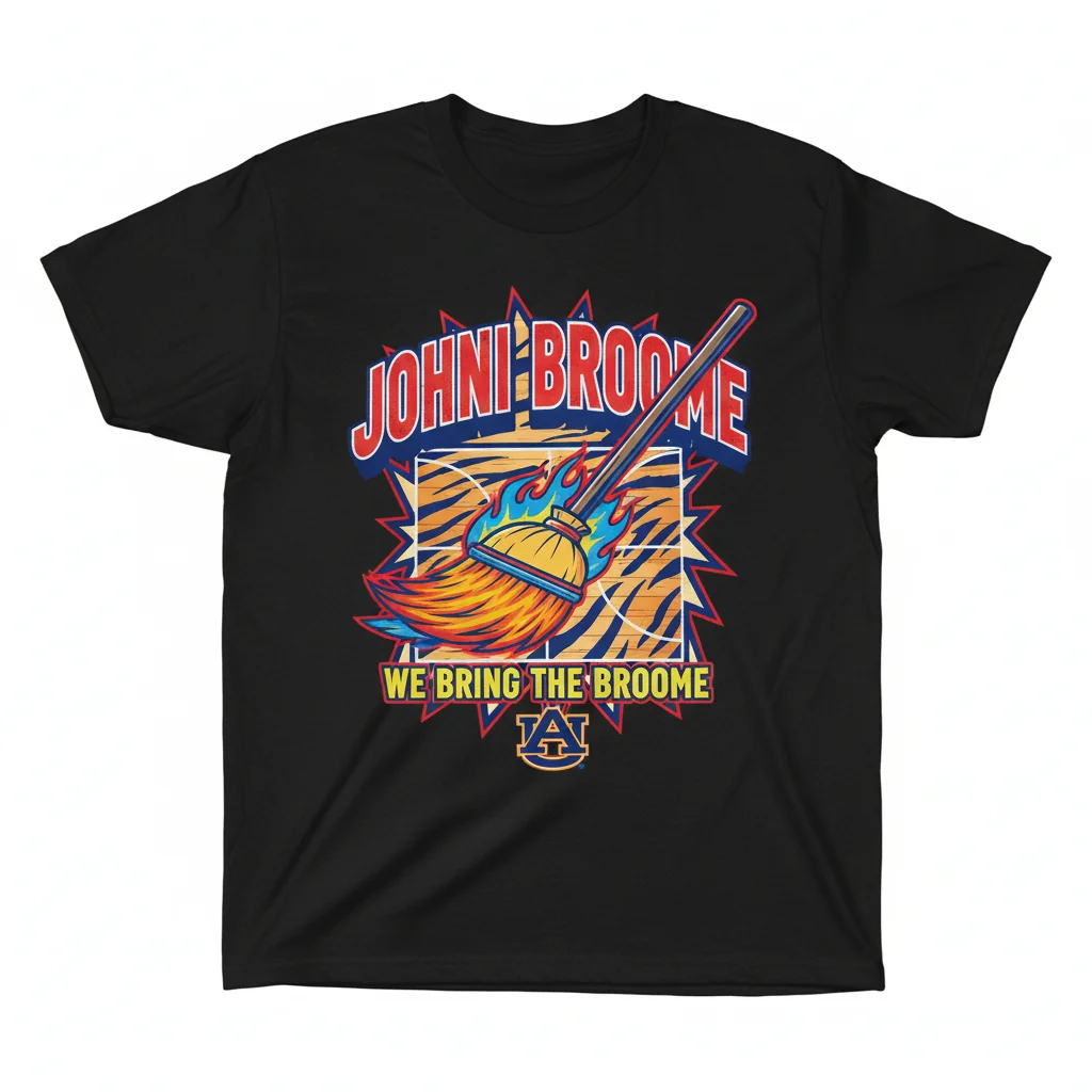 Auburn Tigers Basketball Johni Broome We Bring The Broome Fan T-Shirt