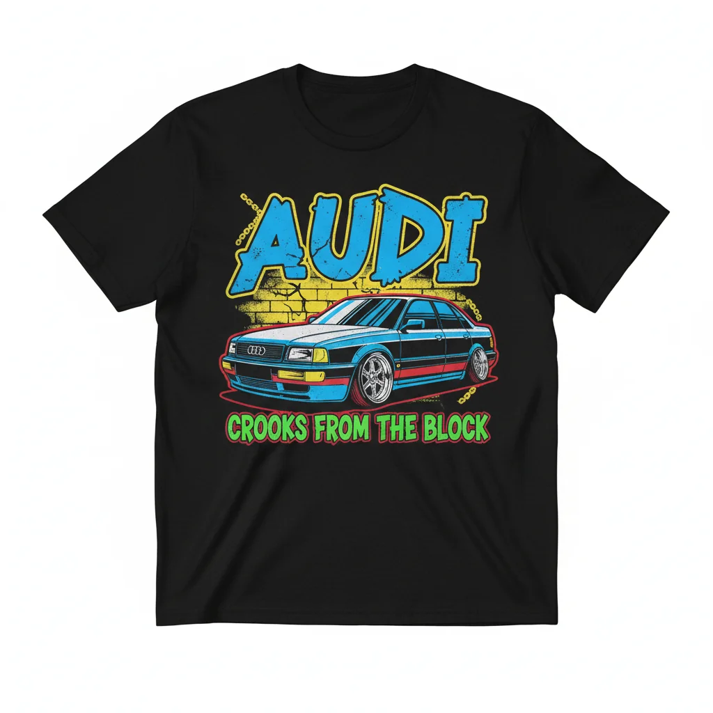 Block Crooks Audi Tee