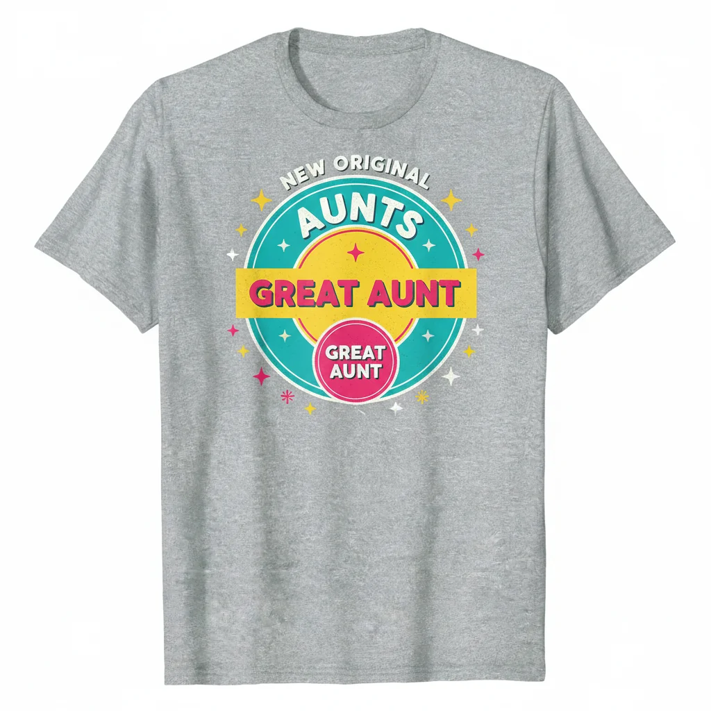 T-Shirt Essenziale Zio & Zia: Regalo per la Famiglia, Divertente, Cotone Ring-Spun