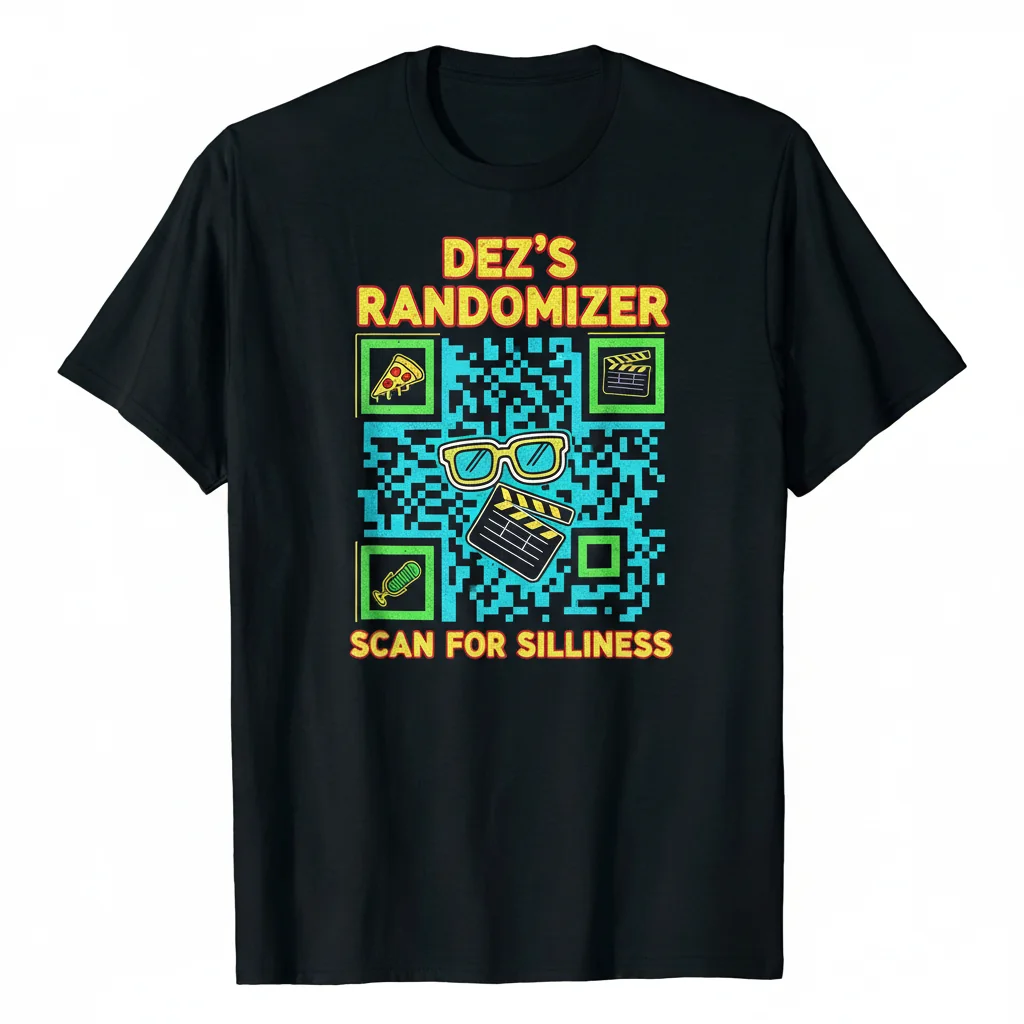 Dez QR Code Tee: Austin & Ally Streetwear