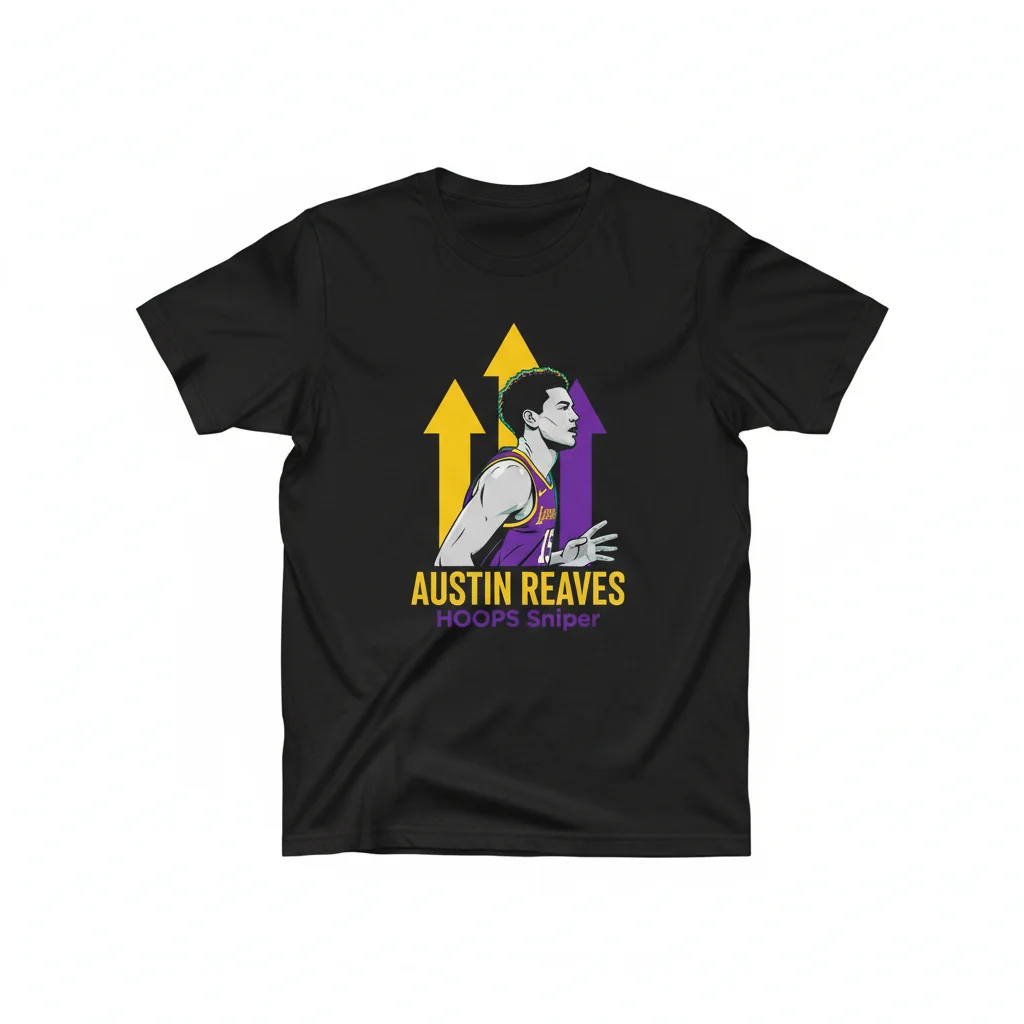 Austin "AR15" Reaves Lakers Essential T-Shirt - Premium Cotton Fan Apparel