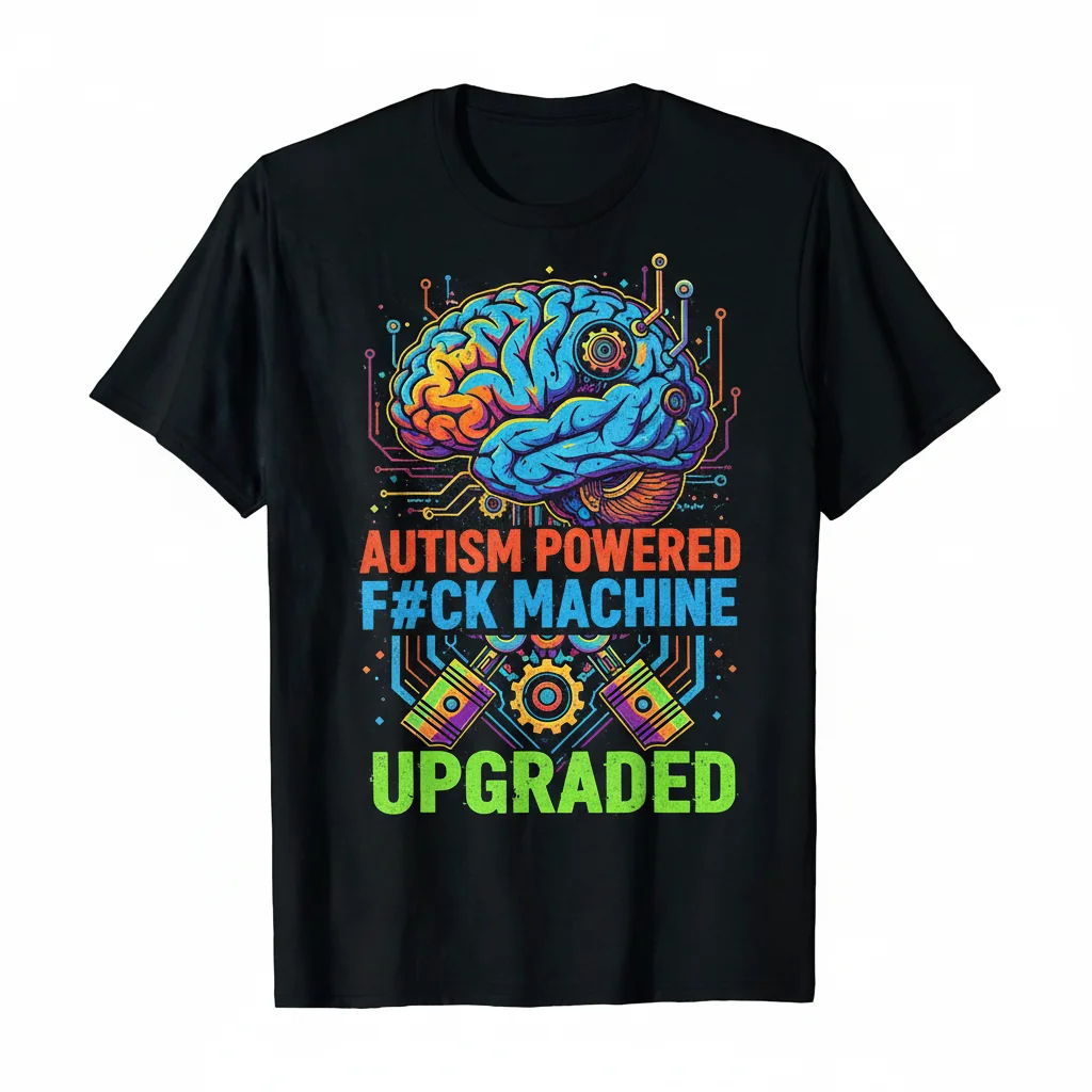 Autism Powered: Unstoppable Spirit Graphic Tee