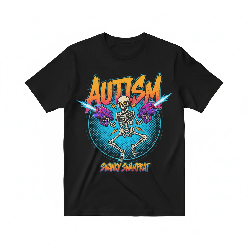 Skeleton Meme Vibe Tee