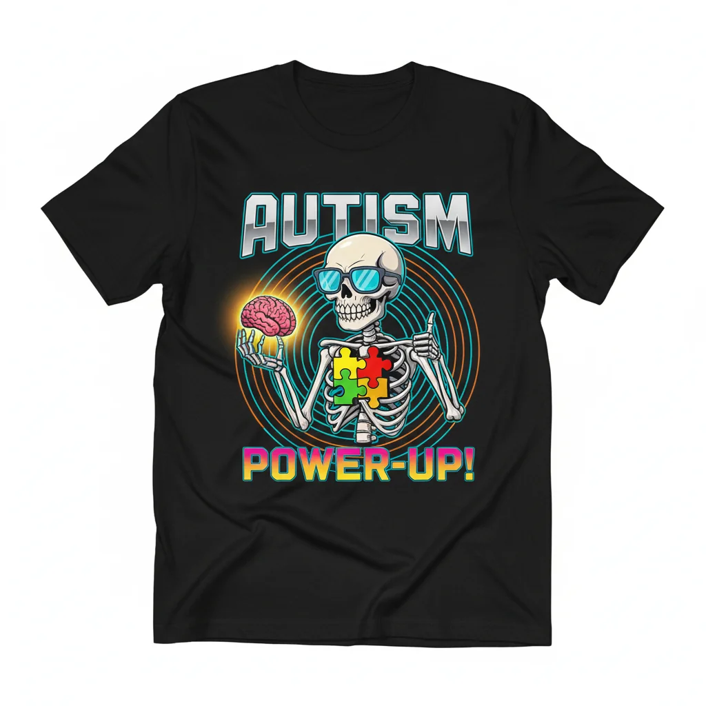 Skeleton Meme Vibe Tee