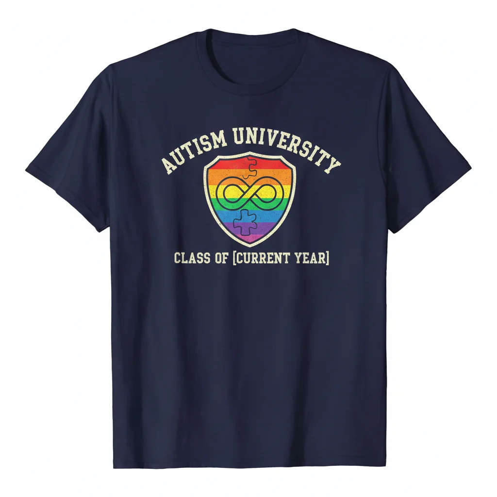 Autism University Essential T-Shirt - Comfortable & Stylish Support Tee