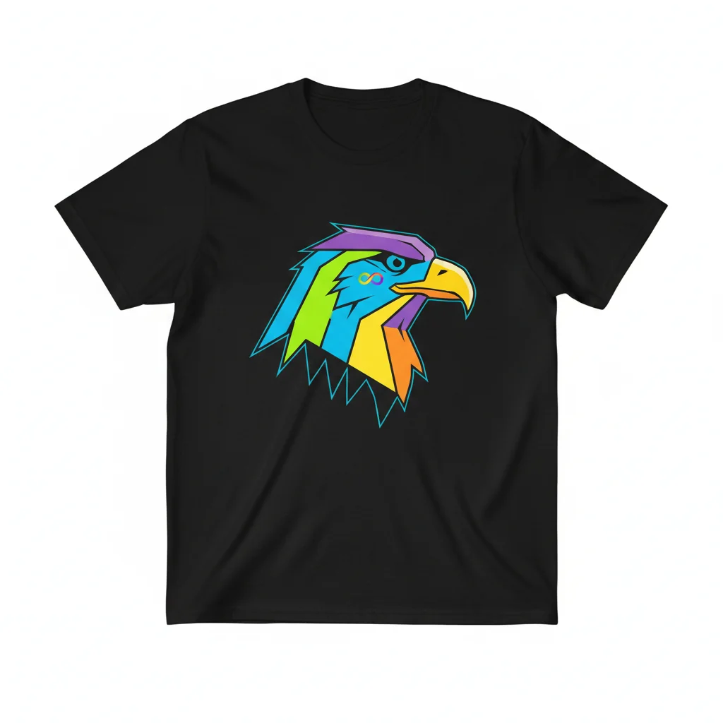 Autistic Eagle Unique Graphic Tee - Essential Comfort T-Shirt