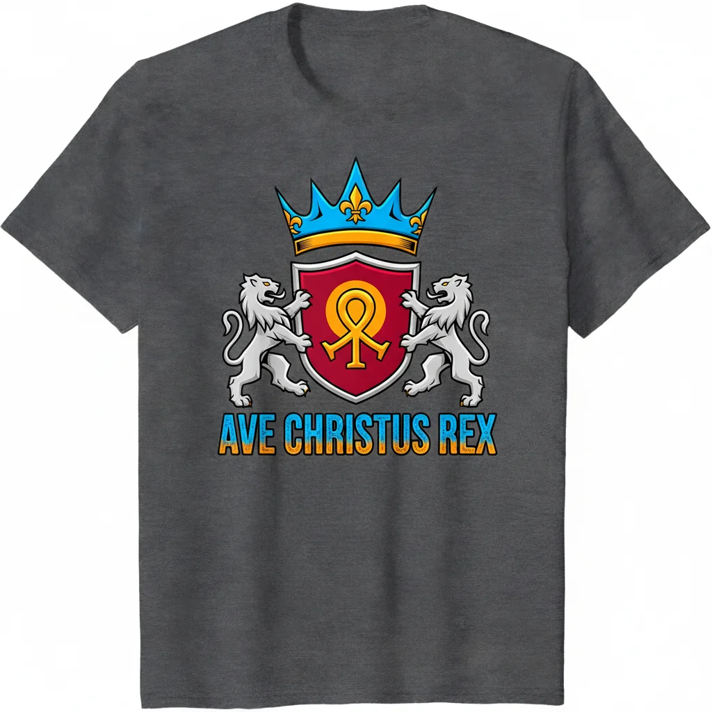 Ave Christus Rex Essential T-Shirt: Unmatched Durability & Comfort