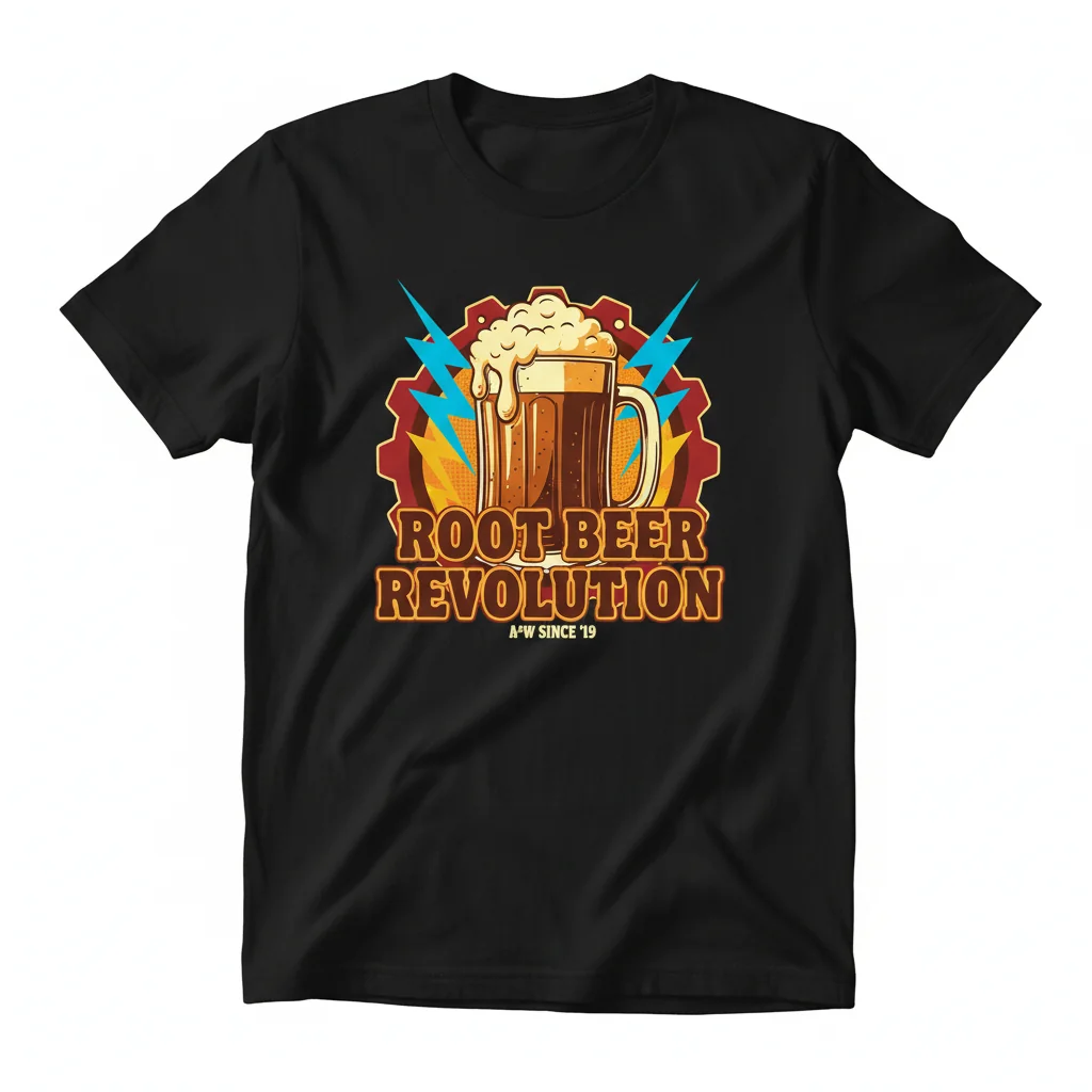 A&W Root Beer Logo Essential Tee - Classic Comfort & Style