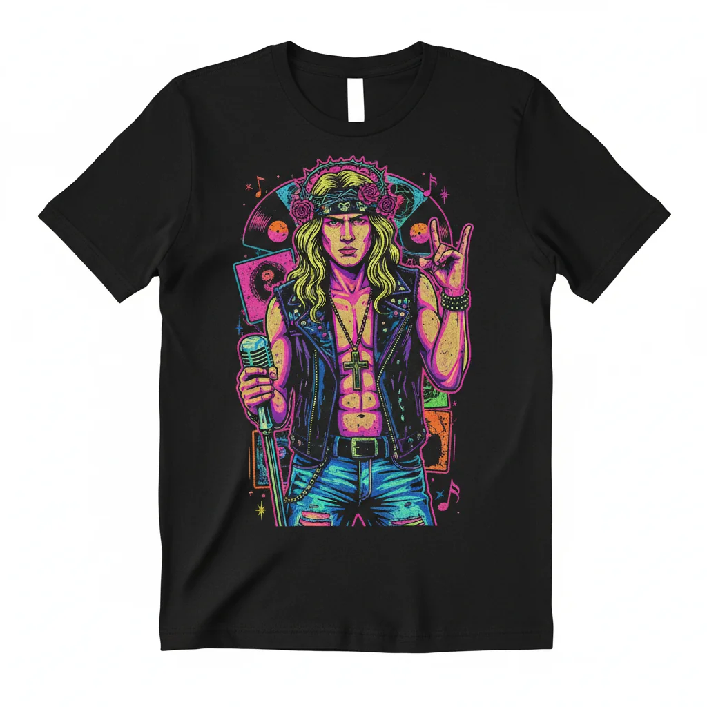 Camiseta Esencial Axl Rose Jesucristo: Estilo Duradero, Confort Inigualable