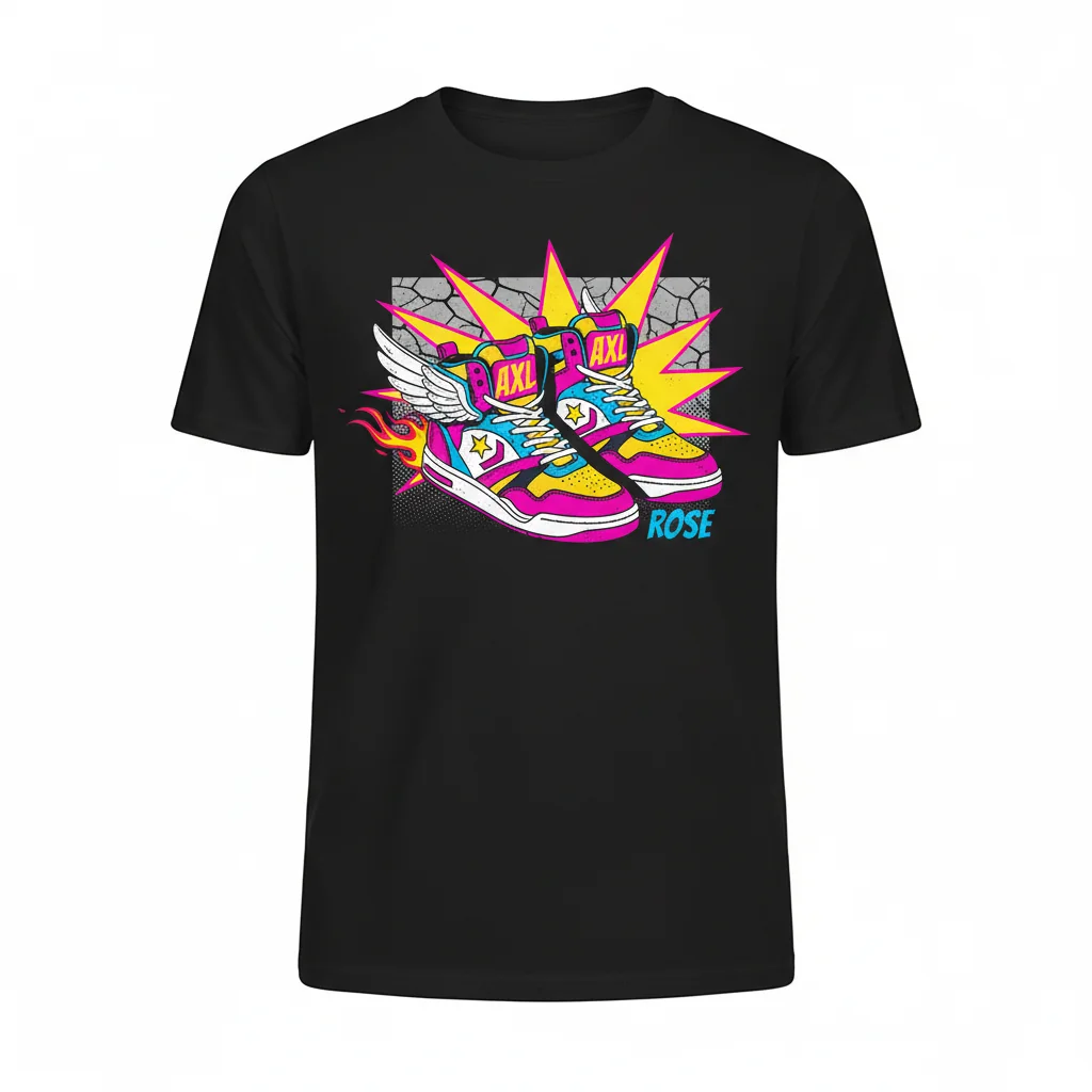 Axl Rose Shoes Tribute Essential Tee