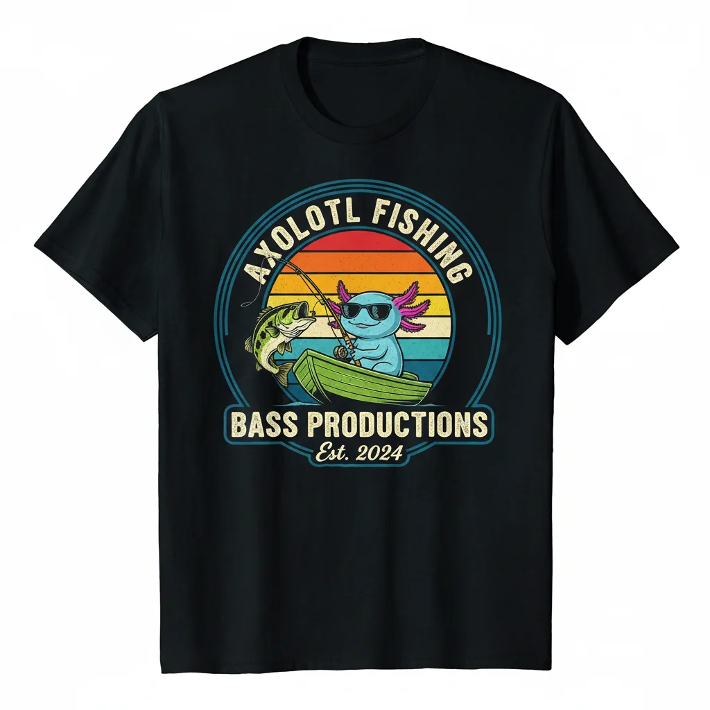 Axolotl Bass Fishing Productions: Unrivaled Durability & Style Fishing Shirt