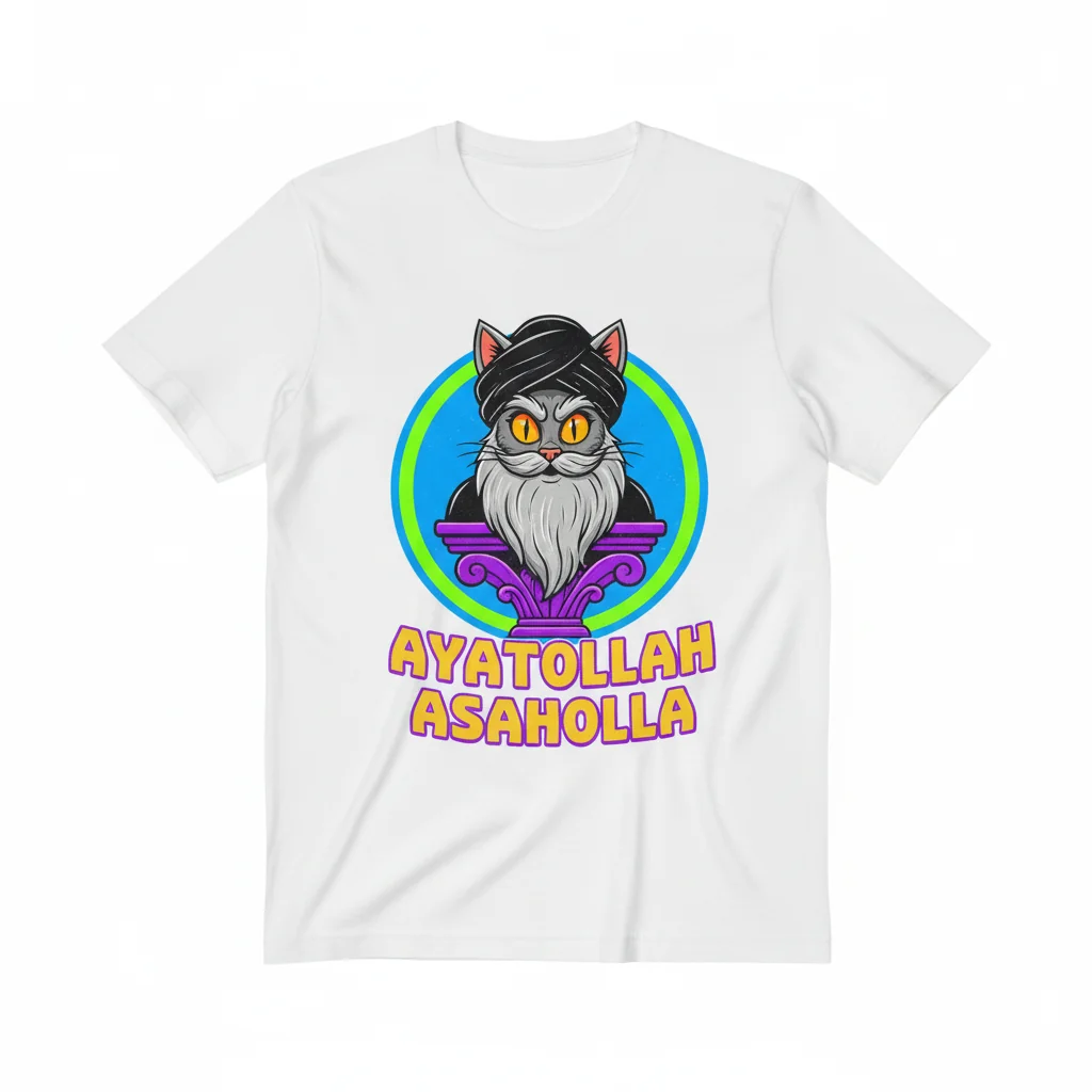 Ayatollah Asaholla Essential T-Shirt – Unique Graphic Tee