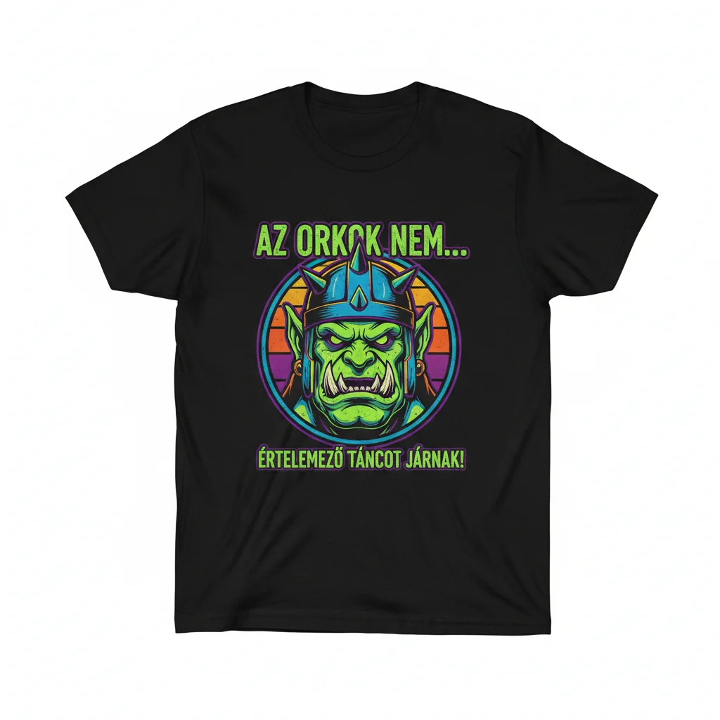 Az orkok nem... – Az Életigenlés Essential Pólója