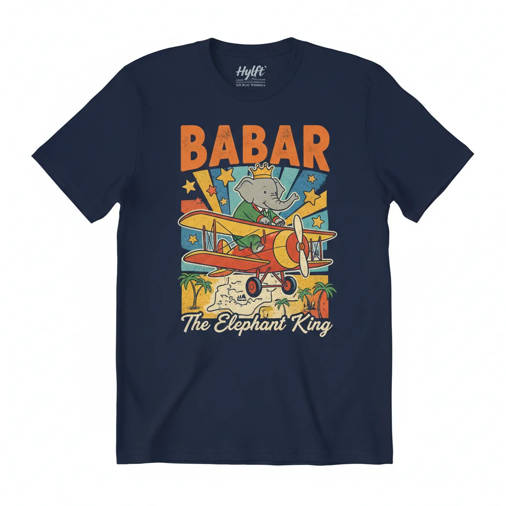 Babar the Little Elephant Premium Essential T-Shirt – Fade-Resistant & Perfect Fit