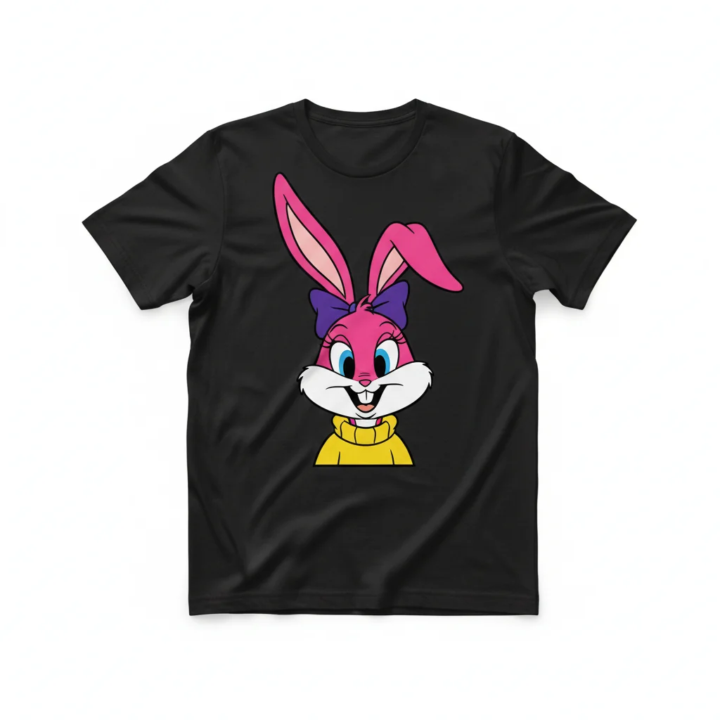 Babs Bunny Looney Tunes Essential T-Shirt - Premium Cotton Graphic Tee