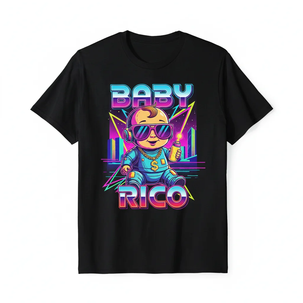 Baby Rico Essential Soft Cotton T-Shirt – Unisex Everyday Style