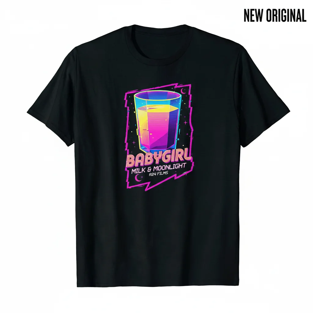 Babygirl Glass of Milk A24 Essential T-Shirt - Soft Unisex Tee