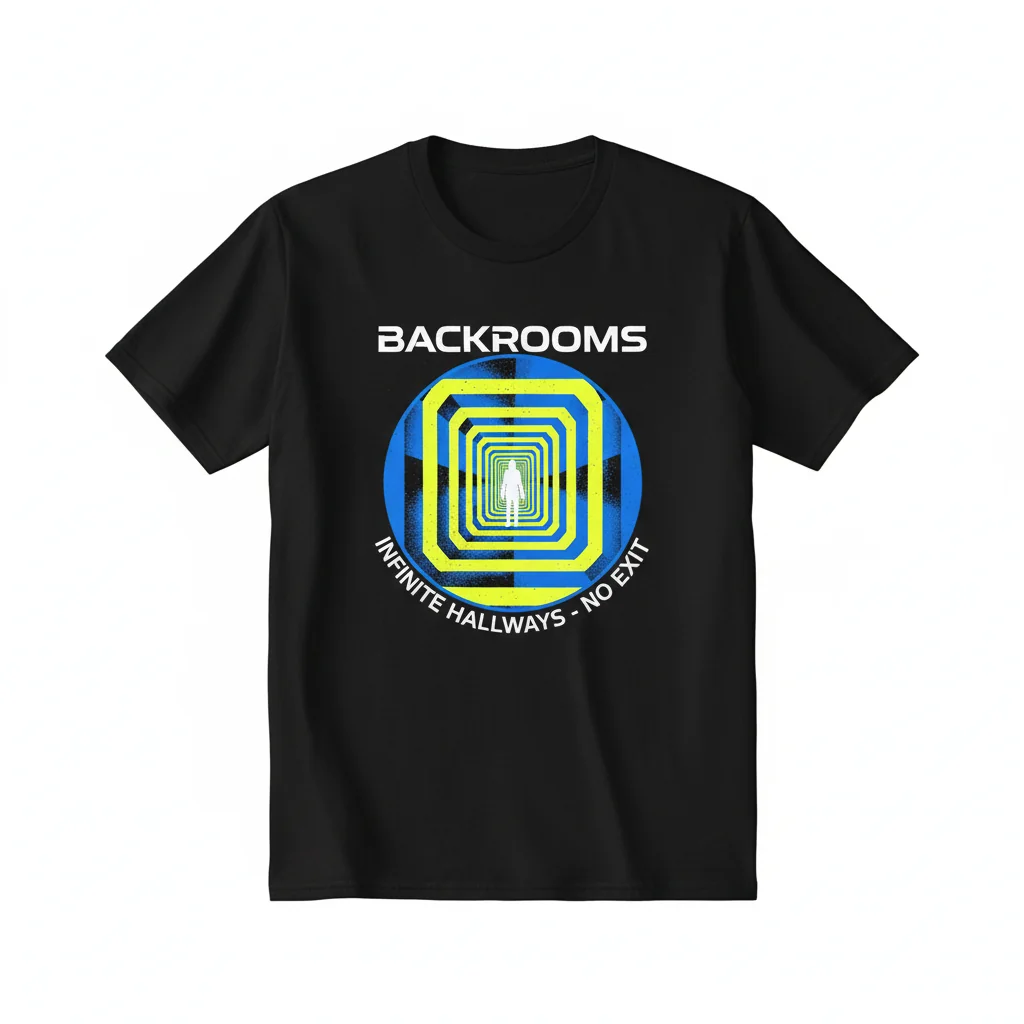 Backrooms Logo White Essential T-Shirt - Comfortable Unisex Tee