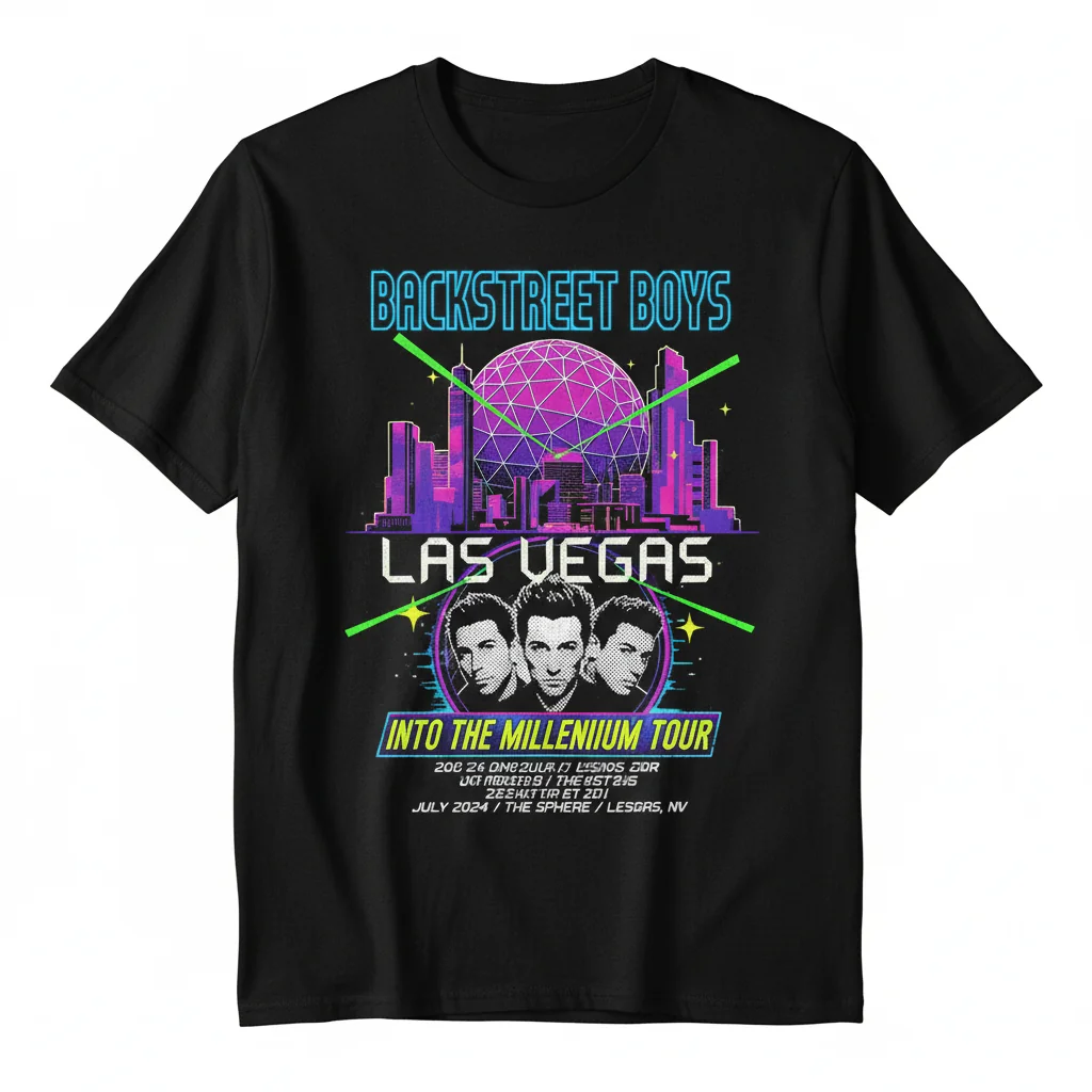 Backstreet Boys Las Vegas Millennium Tour T-Shirt