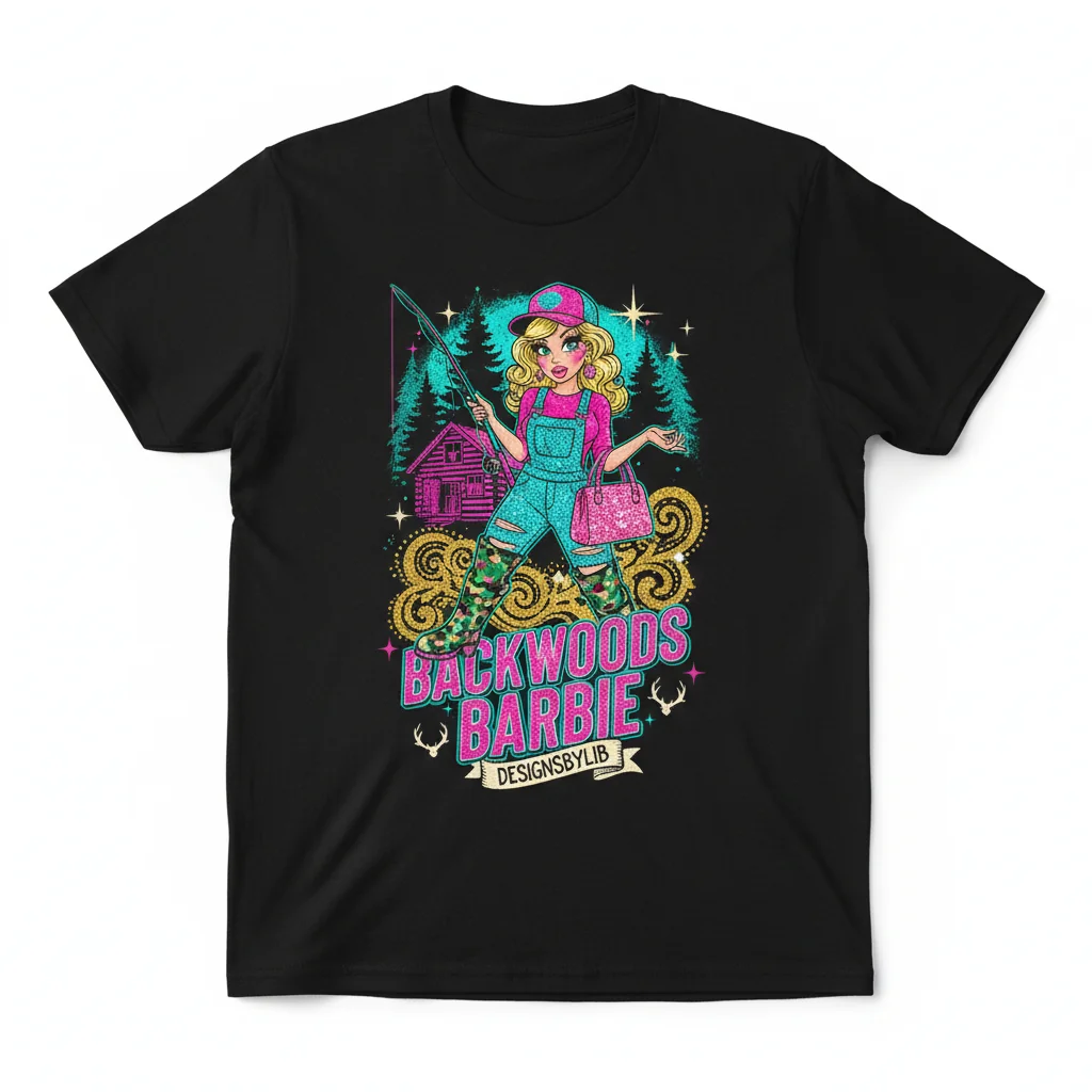 Backwoods Barbie: Embrace Your Inner Rebel Essential T-Shirt
