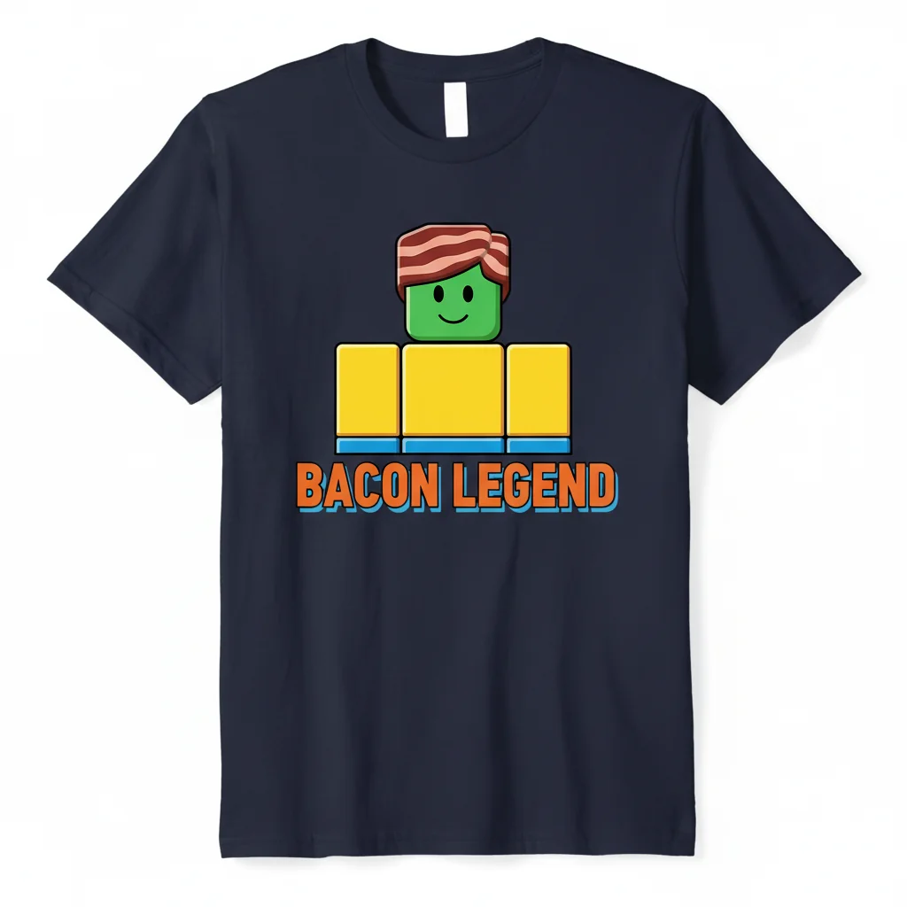 Bacon Hair User Roblox Noob Essential T-Shirt: Lasting Comfort & Vibrant Style