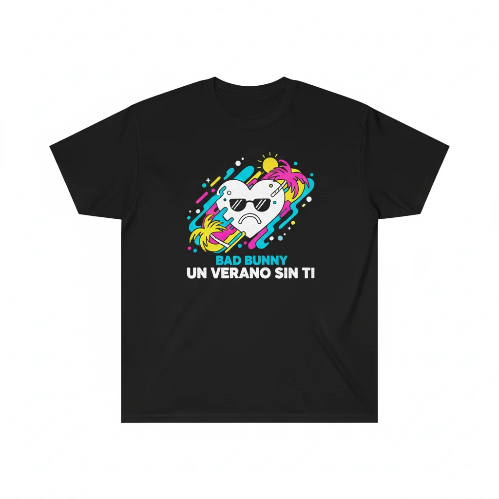 Bad Bunny 'Un Verano Sin Ti' Concert Merch – Durable & Vibrant Fan Apparel