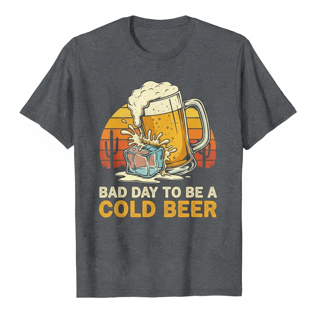 Bad Day To Be A Cold Beer Vintage Tee