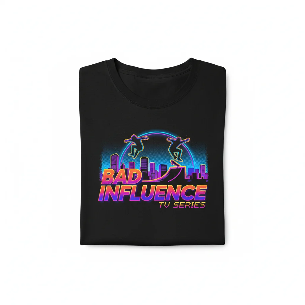 Bad Influence TV Series Essential T-Shirt - Official Fan Apparel