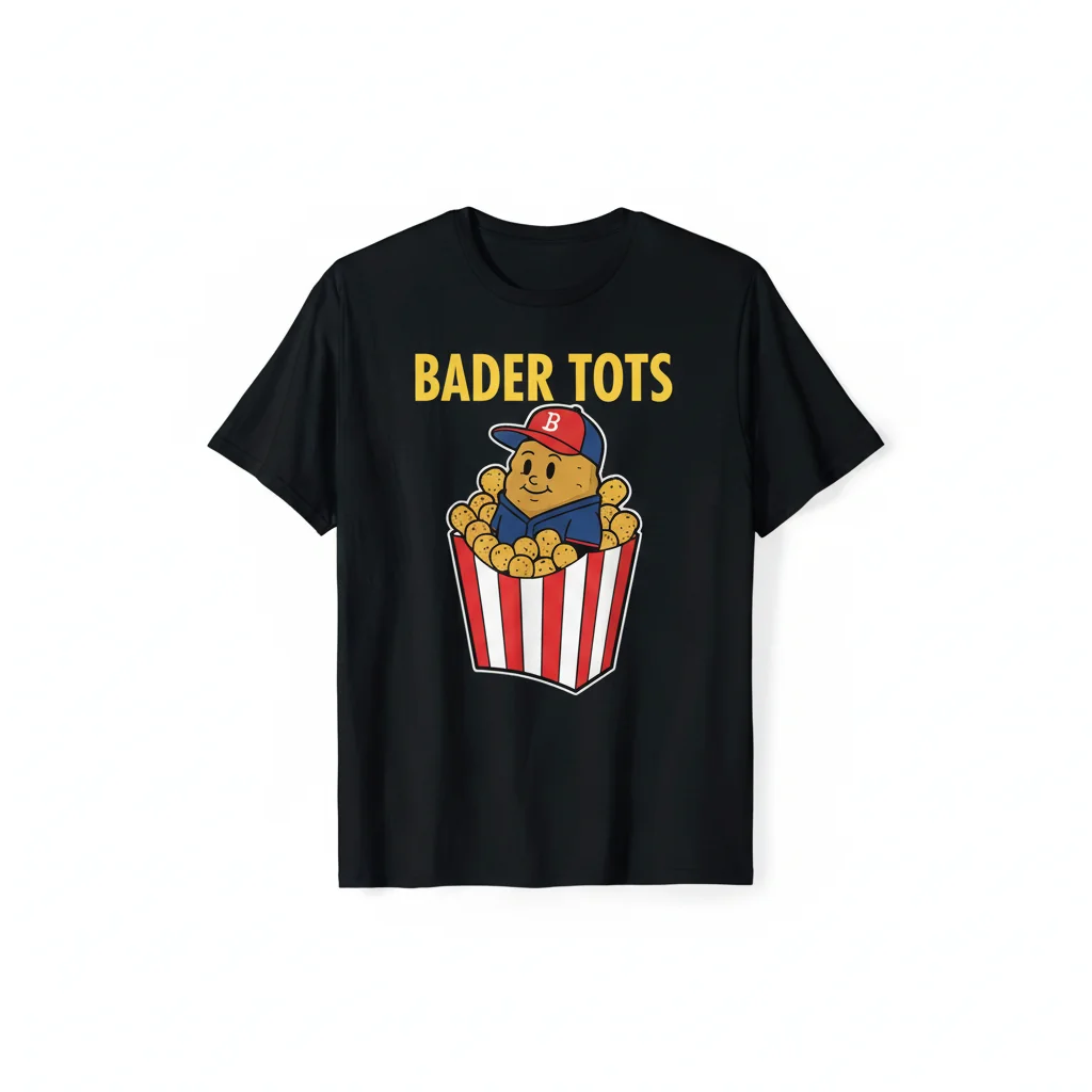 Bader Tots Ultimate Comfort & Style T-Shirt – Durable, Pre-Shrunk & Eco-Friendly