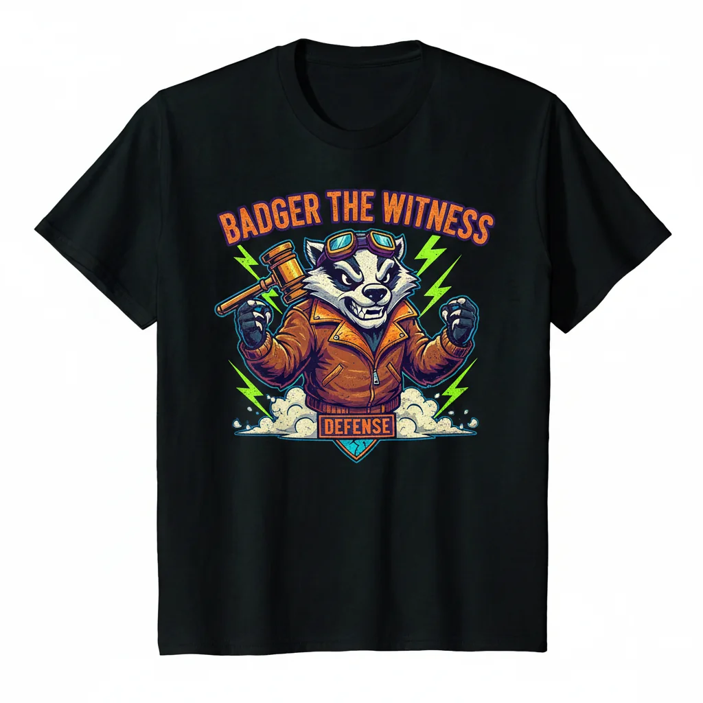 Badger the Witness Essential T-Shirt – Premium Durability & Comfort