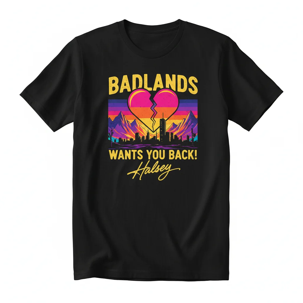 Badlands Wants You Back Halsey Fan T-Shirt | Ultra-Soft Unisex Tee
