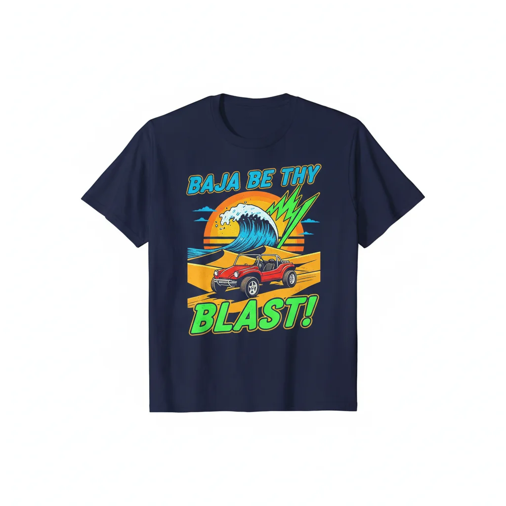 Baja Be Thy Blast: The Desert Drifter Tee