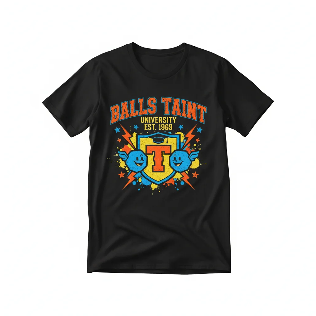 Balls Taint University Premium Comfort T-Shirt: Lasting Style, Perfect Fit