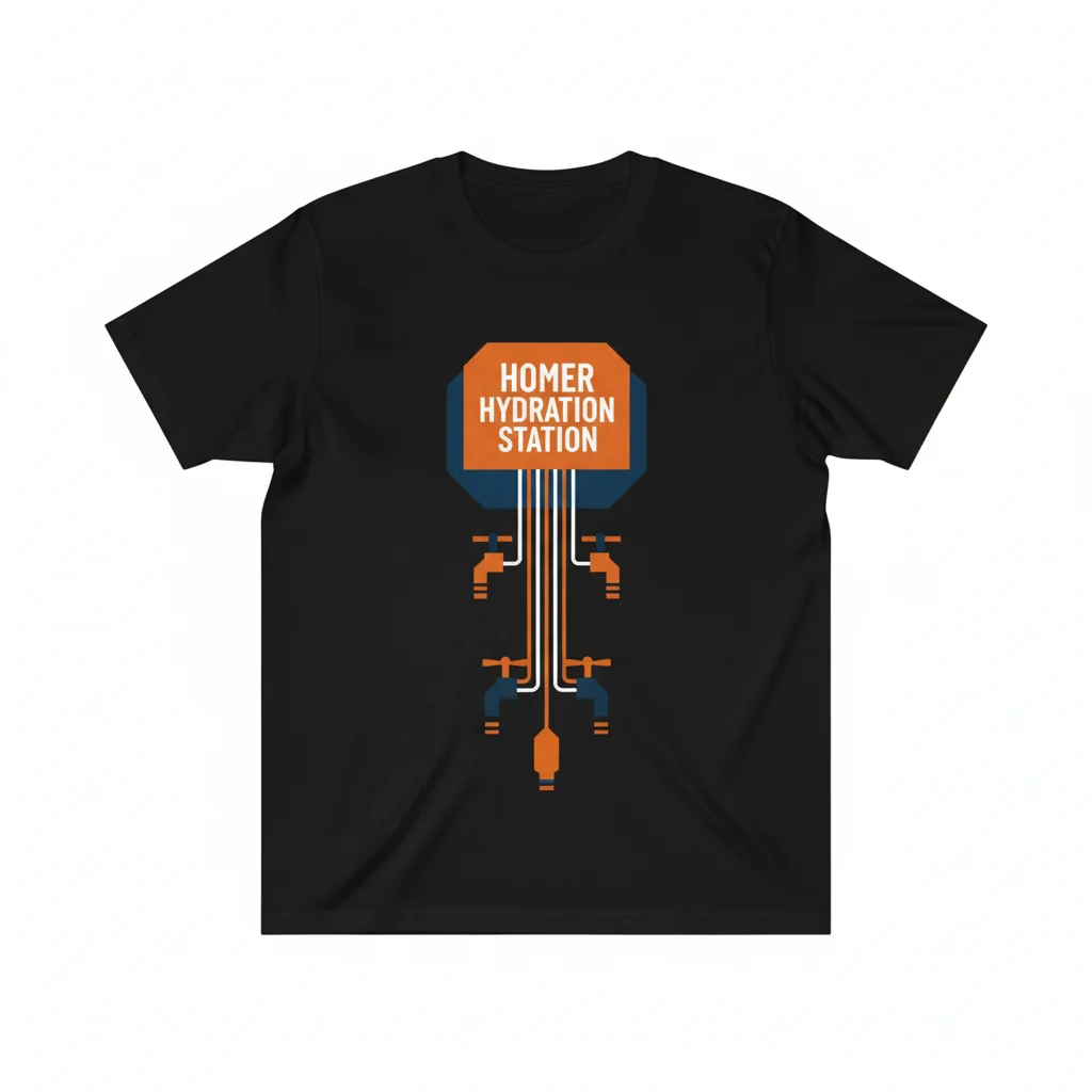 Baltimore Orioles Homer Hydration Station T-Shirt - Official MLB Fan Apparel