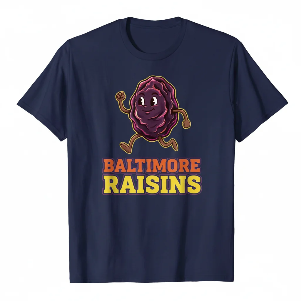 The Baltimore Raisins Artist Tee | Original Artwork & Premium Comfort