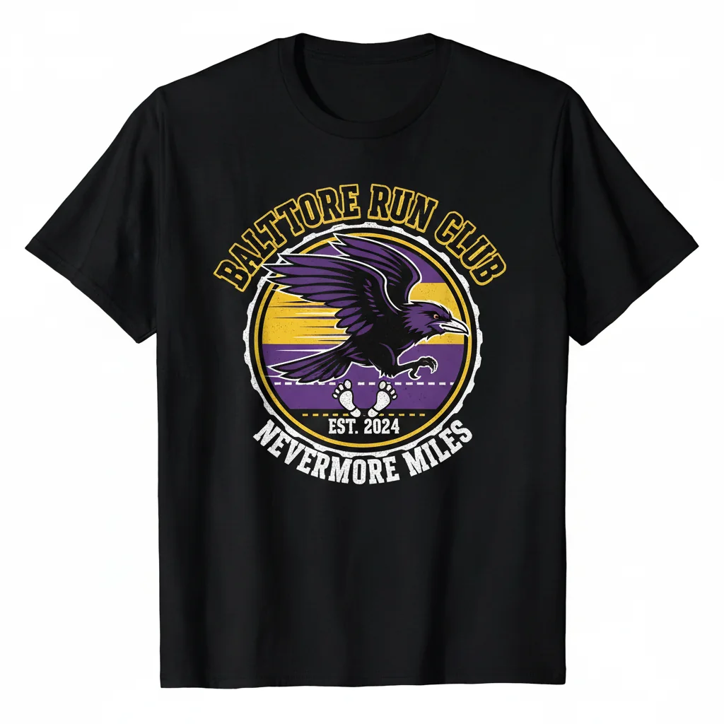 Baltimore Ravens Run Club T-Shirt - Official NFL Fan Gear