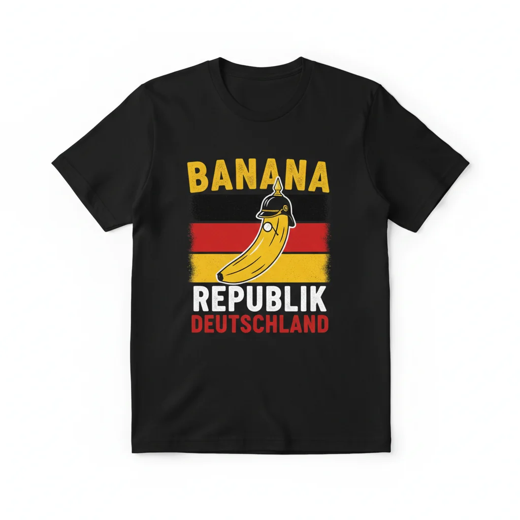 Banana Republic of Germany T-Shirt – Essential Soft Cotton Tee