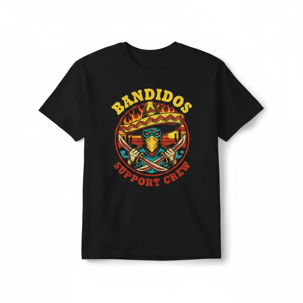 Ultimate Bandidos Support T-Shirt | Fade-Resistant & Built to Last