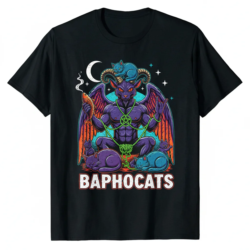 Baphocats Essential T-Shirt: Softstyle Ring-Spun Cotton Tee