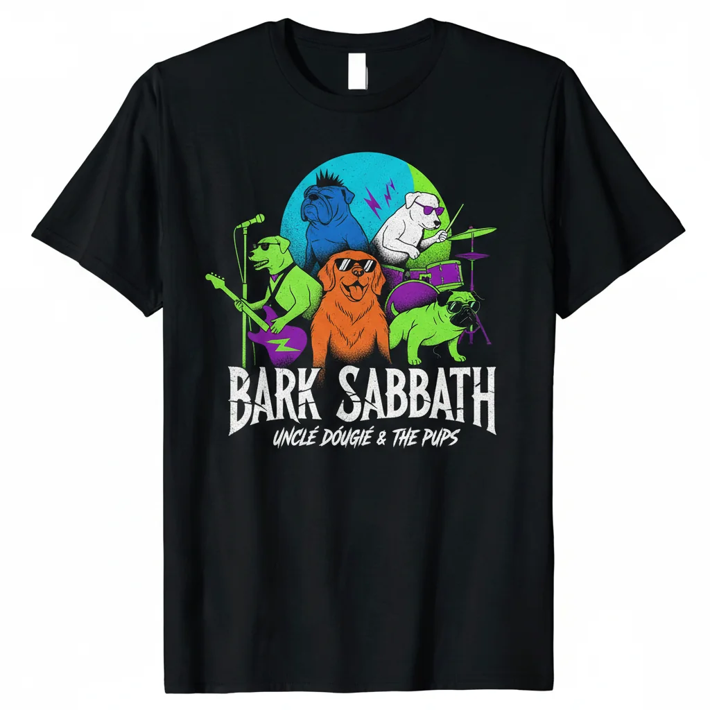 Bark Sabbath Rock Group Tee