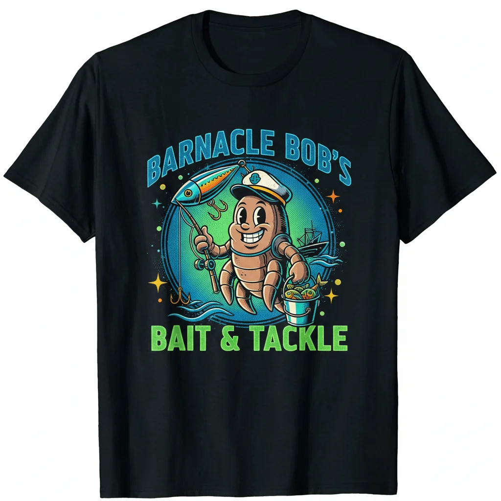 Barnacle Bob's Bait & Tackle Essential T-Shirt: Unmatched Comfort & Durability