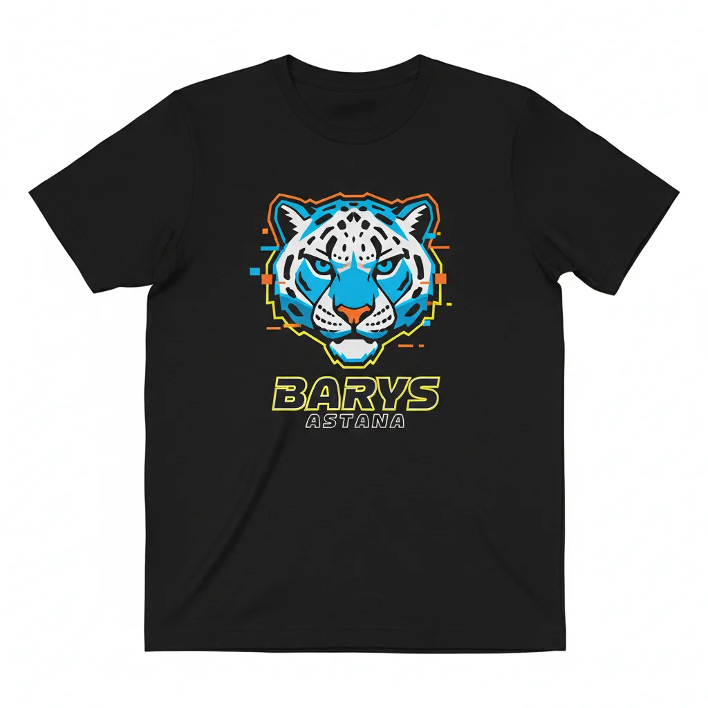 Barys Astana Hockey T-Shirt | KHL Fan Gear | Unisex Graphic Sports Tee