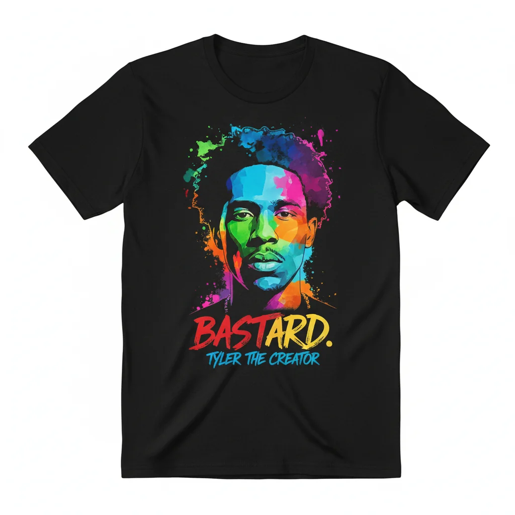 Tyler The Creator Watercolor Essential T-Shirt - Premium Cotton Graphic Tee