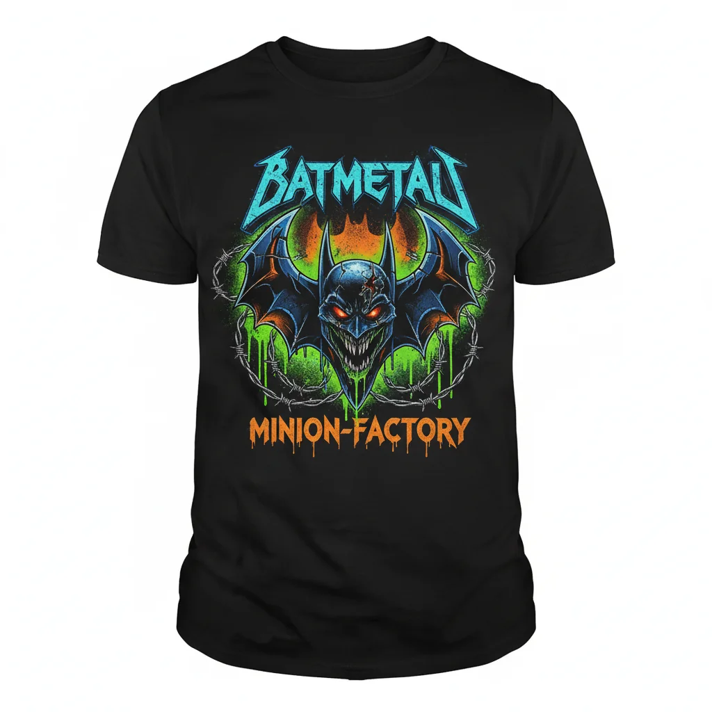 BATMETAL! Essential Tee – Iconically Soft. Street-Ready.